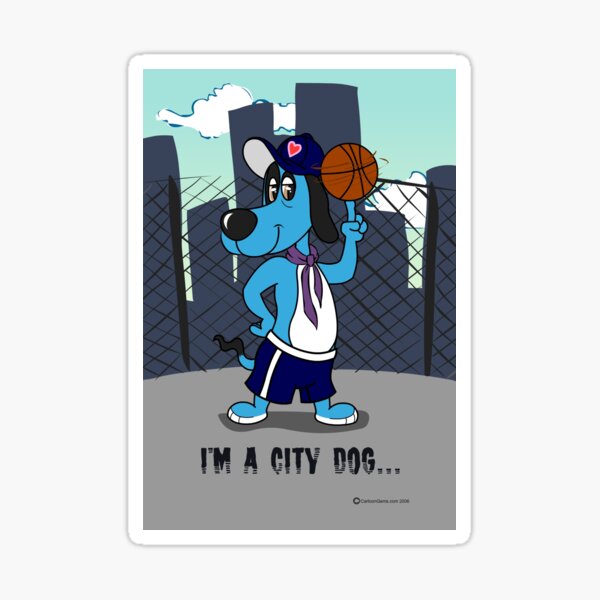 Cartoon Dog Sticker