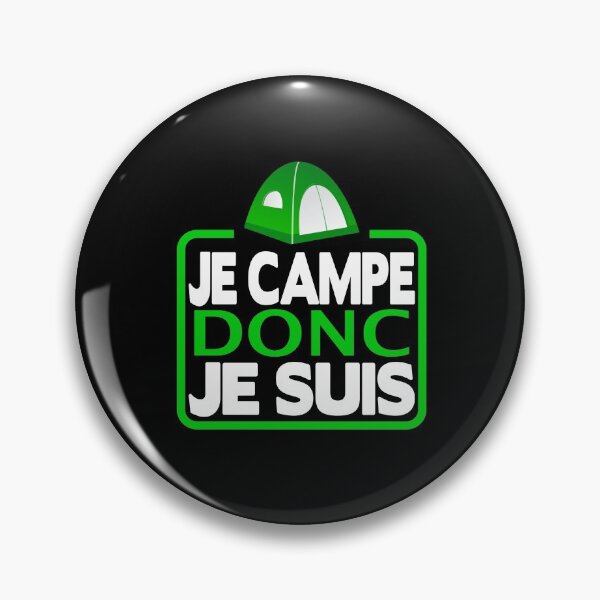 Item preview, I camp therefore I am humor camping funny vacation designed and sold by joozybart.