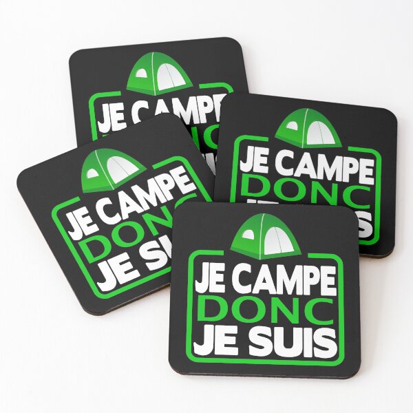 Item preview, I camp therefore I am humor camping funny vacation designed and sold by joozybart.