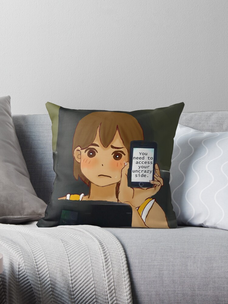 Cute Sunny Omori plush sticker Throw Pillow for Sale by