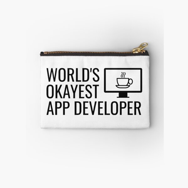 Item preview, World's Okayest App Developer for Software Engineers designed and sold by LightBeacon.