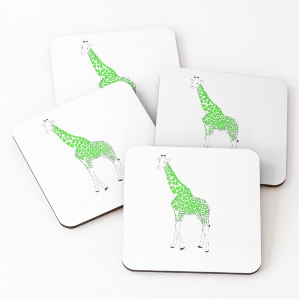 Item preview, Green giraffe designed and sold by CreativePetlin.