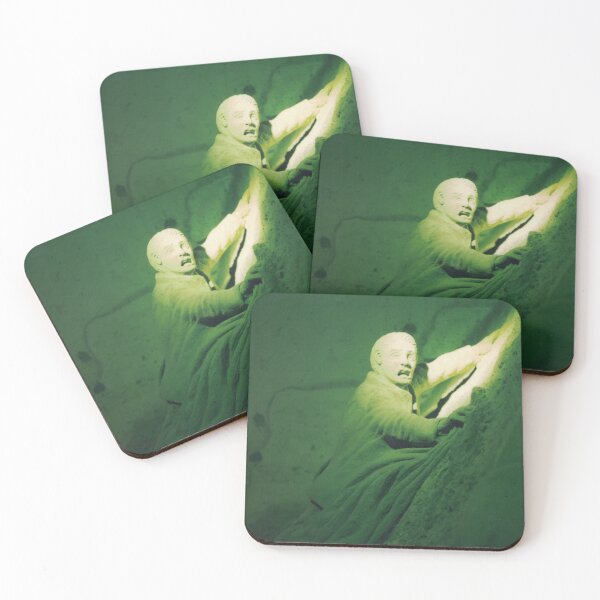Item preview, Photo of a sand sculpture of man escaping massive North Sea floods in Holland in 1953 designed and sold by LiveToLearn.