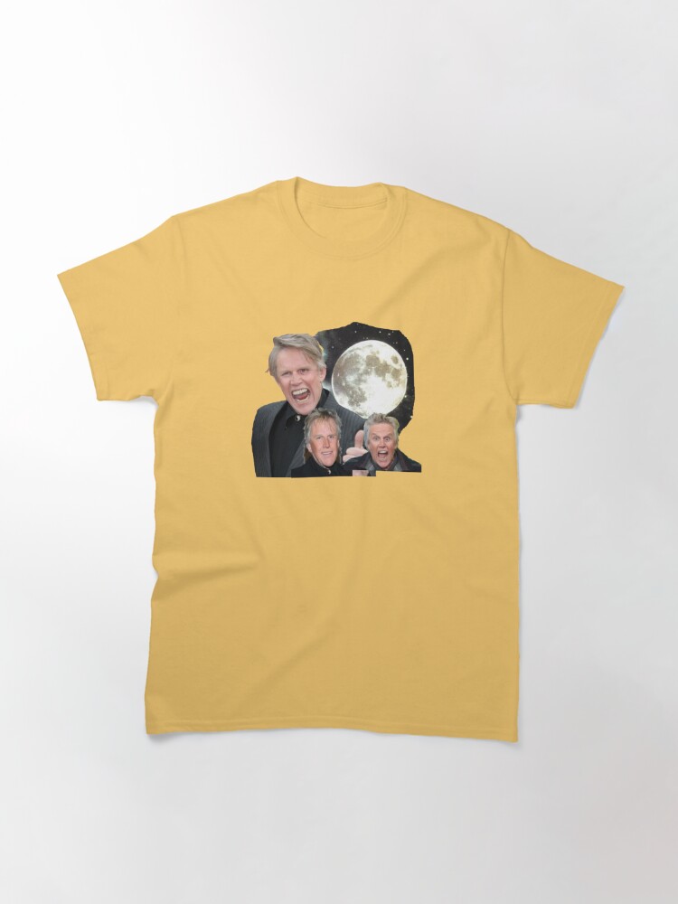 Discover Three Gary Busey Moon Classic T-Shirt