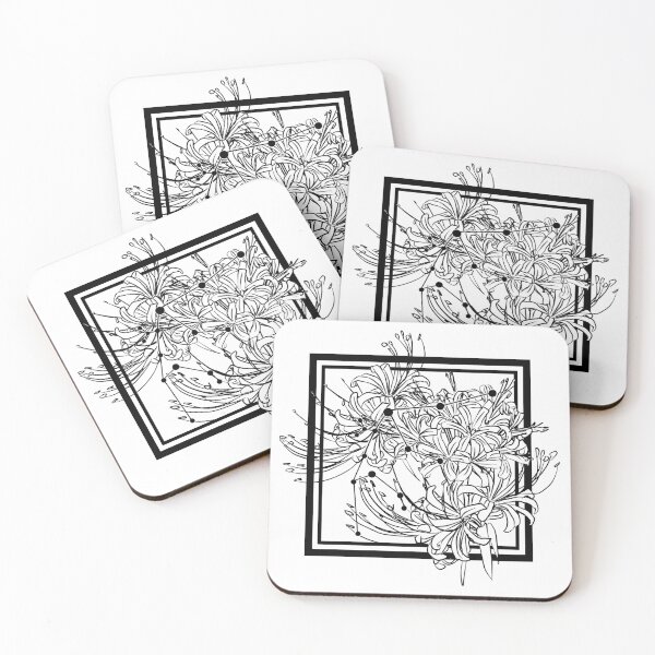 Item preview, Aquarius Constellation & spider lilly flowers designed and sold by naidaprimera.