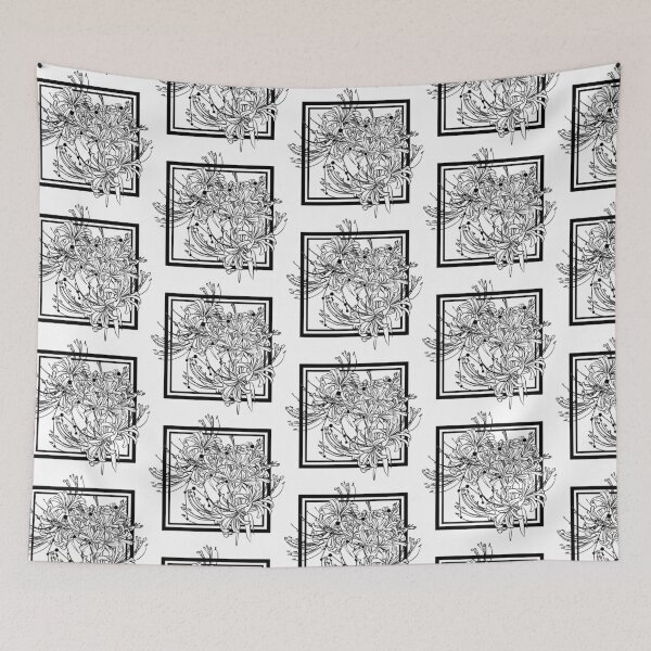 Item preview, Aquarius Constellation & spider lilly flowers designed and sold by naidaprimera.