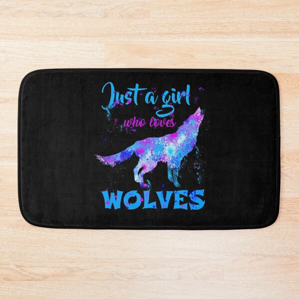 Item preview, ust a girl who loves wolves designed and sold by BugattiDivo58.