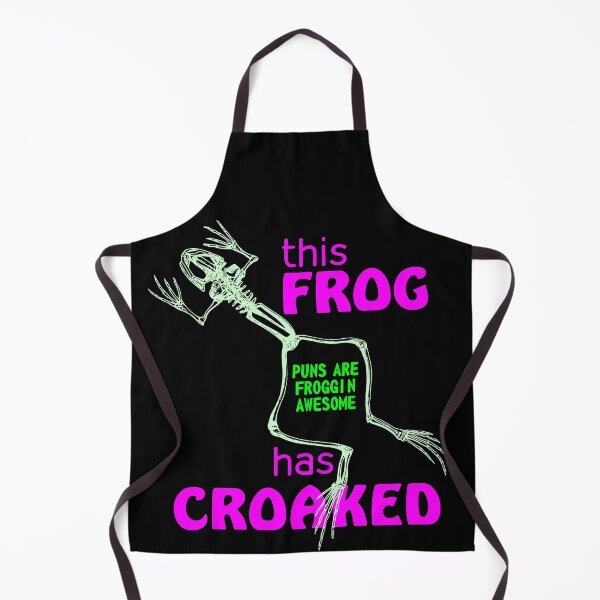Item preview, This Frog has Croaked, Puns are Froggin Awesome designed and sold by sandpiperstudio.