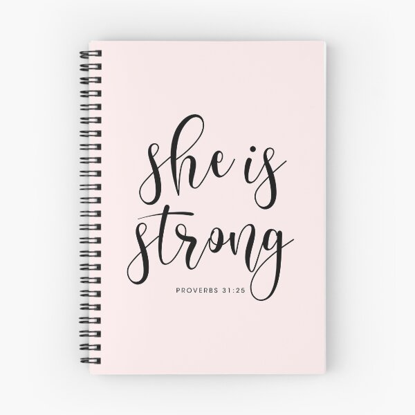 Item preview, She is strong Proverbs 31:25 designed and sold by corbrand.