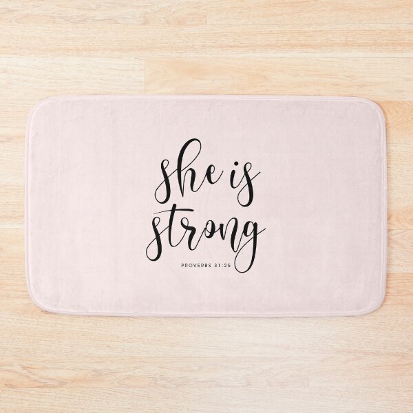 Item preview, She is strong Proverbs 31:25 designed and sold by corbrand.