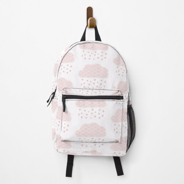 Item preview, Pink heart raining cloud/ lighter Version/ stripes designed and sold by muffinstandd.