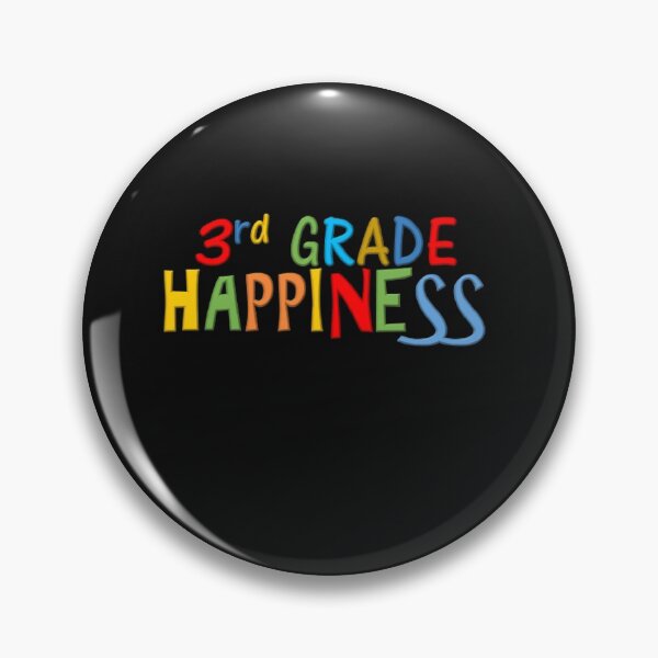 Item preview, 3rd Grade Happiness designed and sold by thekidsprint.
