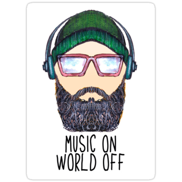 Обои music on world off