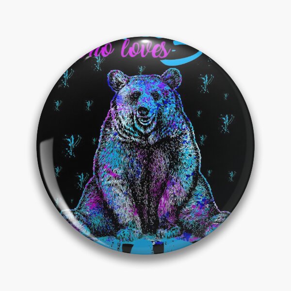 Item preview, Just A Girl Who Loves Bear Watercolor Art designed and sold by Realme9876.