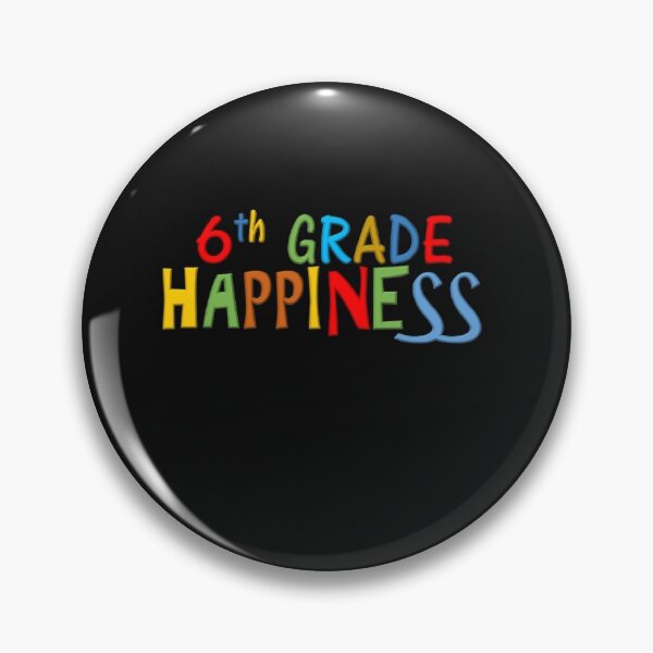Item preview, 6th Grade Happiness designed and sold by thekidsprint.