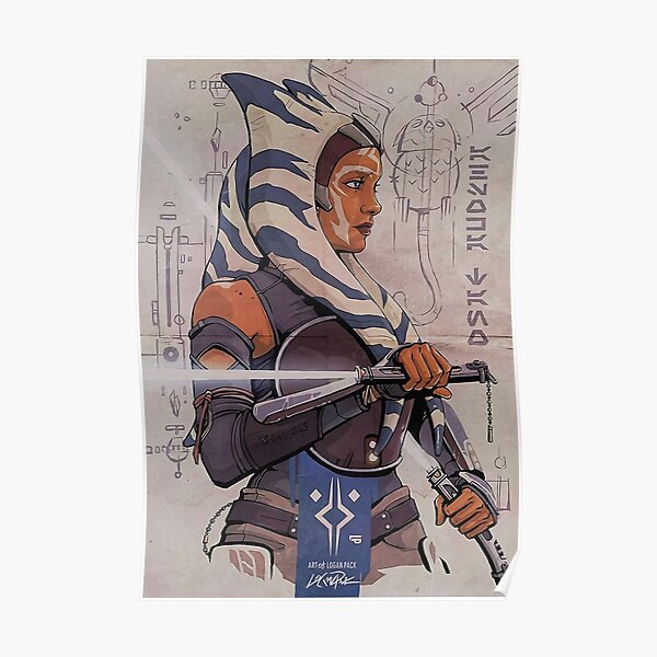Rebels Clone Wars Ahsoka Tano Poster