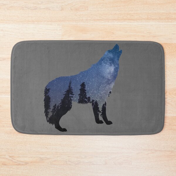 Item preview, Forest and Wolf designed and sold by BorneowithLove.