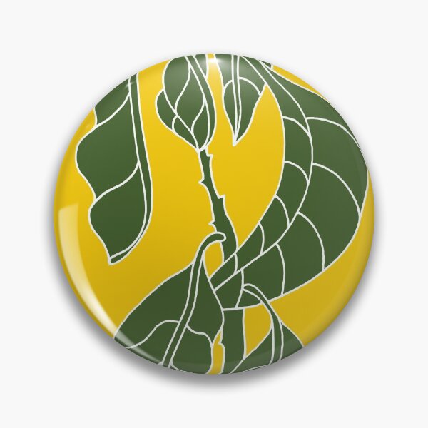 Item preview, "Patterns of Nature" Olive Avocado on Yellow Board designed and sold by Istvan Ocztos.