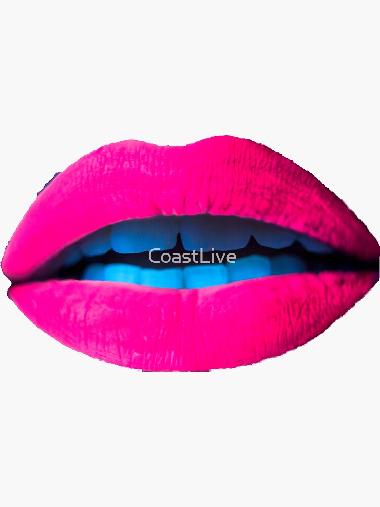 Neon Lips Vinyl