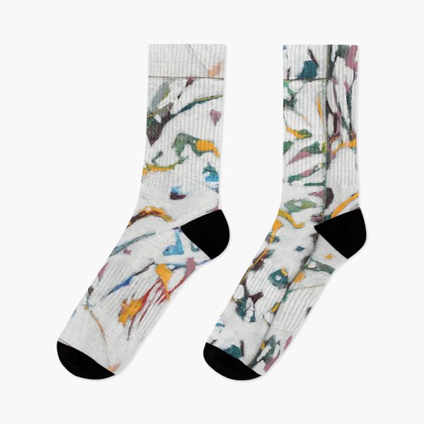 Item preview, Rainbow White Abstract designed and sold by LABrizendine.