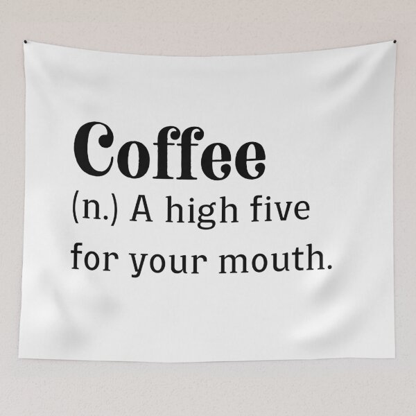 Item preview, Coffee - a high five for your mouth designed and sold by Gerhanj.