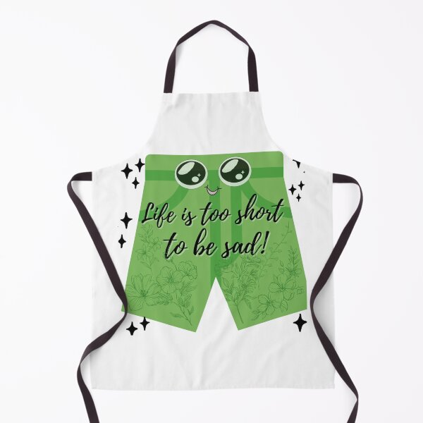 Item preview, Cute Billie Eilish Inspired Quote Shorts Green Pleading designed and sold by ICRainbowMoons.
