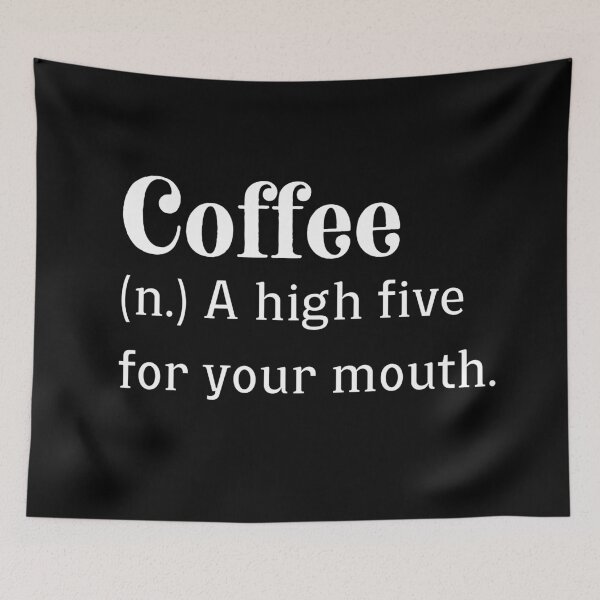 Item preview, Coffee - a high five for your mouth designed and sold by Gerhanj.