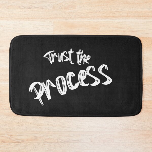 Item preview, Trust the Process (white text) designed and sold by HamiltonmagicTs.