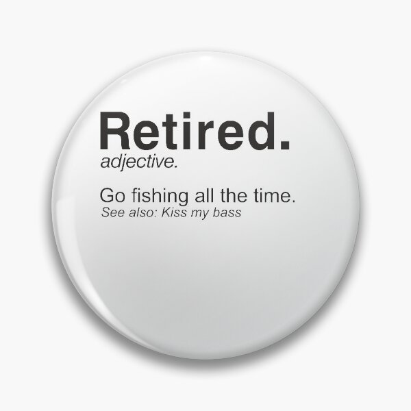 Item preview, Retired Definition Fishing Retirement Plan - T-Shirt - black designed and sold by Gerdek.