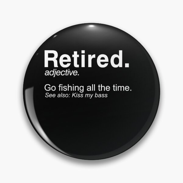 Item preview, Retired Definition Fishing Retirement Plan - T-Shirt - white designed and sold by Gerdek.