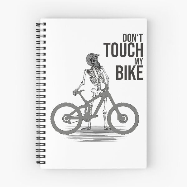 Item preview, Dont't Touch My Bike - MTB - T-Shirt - black designed and sold by Gerdek.