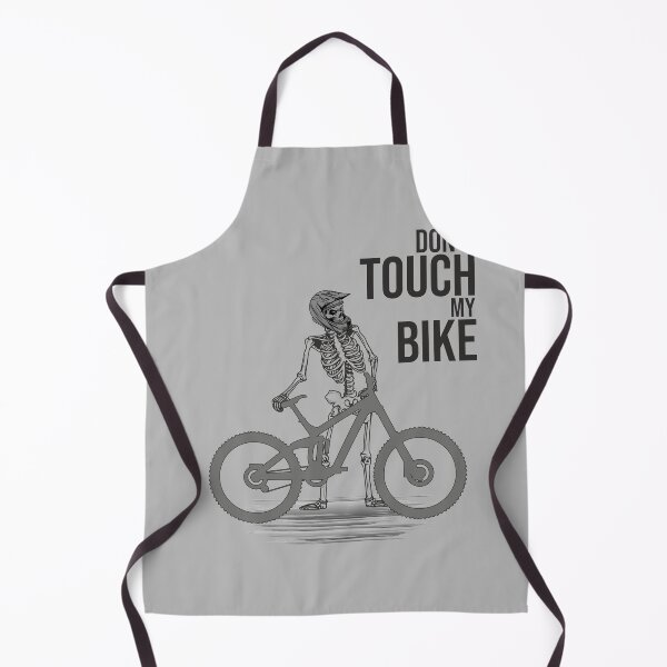 Item preview, Dont't Touch My Bike - MTB - T-Shirt - black designed and sold by Gerdek.