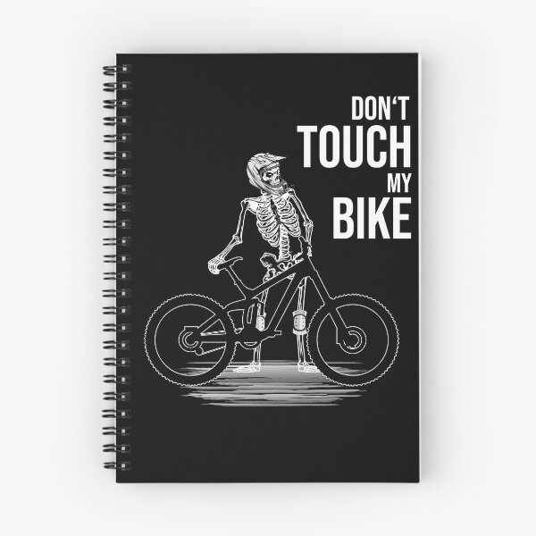 Item preview, Dont't Touch My Bike - MTB - T-Shirt - white designed and sold by Gerdek.
