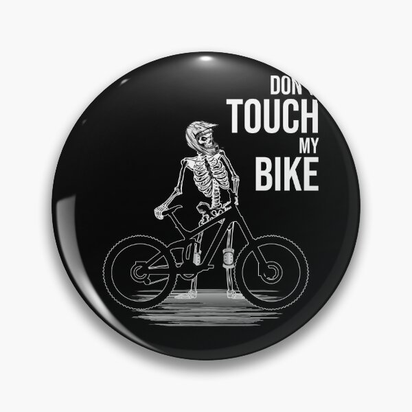 Item preview, Dont't Touch My Bike - MTB - T-Shirt - white designed and sold by Gerdek.