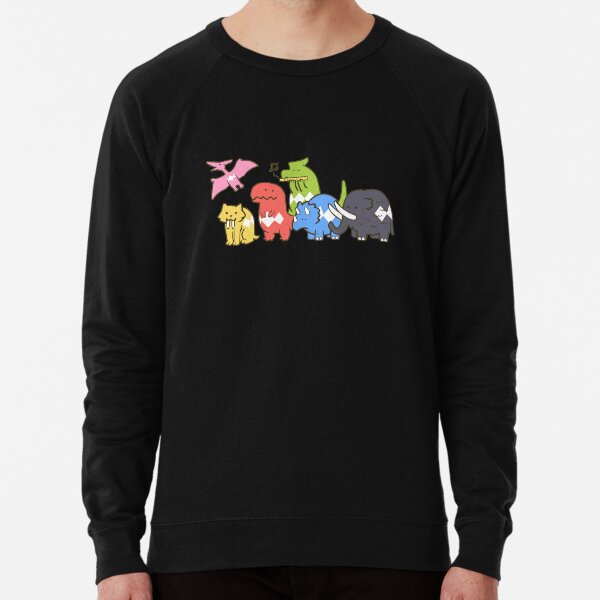 Vista previa del artículo con la obra «Cute Chibi Mighty Morphin Dinozords, Dino Megazords y Power Rangers», diseñado y vendido por twotee.