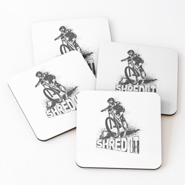 Item preview, Shred It - Enduro - Downhill - Mountain Bike - T-Shirt - black designed and sold by Gerdek.