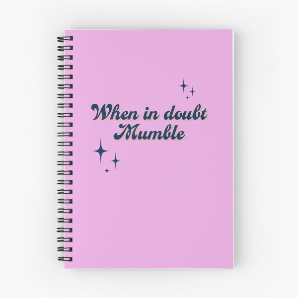 Item preview, when in doubt mumble designed and sold by arendbotha.