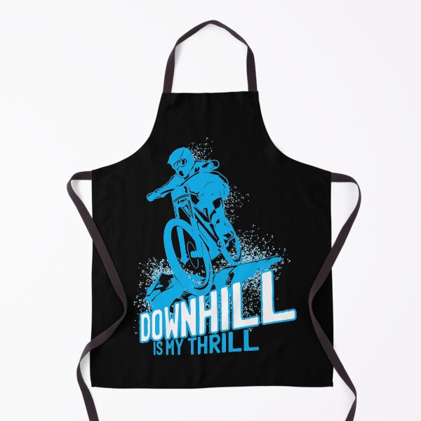 Item preview, Downhill Is My Thrill - Mountain Bike - T-Shirt - blue designed and sold by Gerdek.