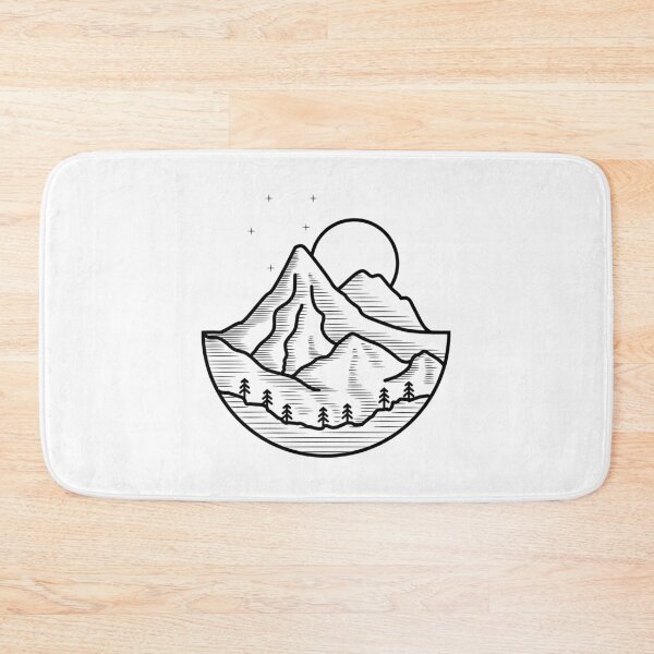 Item preview,  Tree near the Mountains Black 4 designed and sold by kyds.