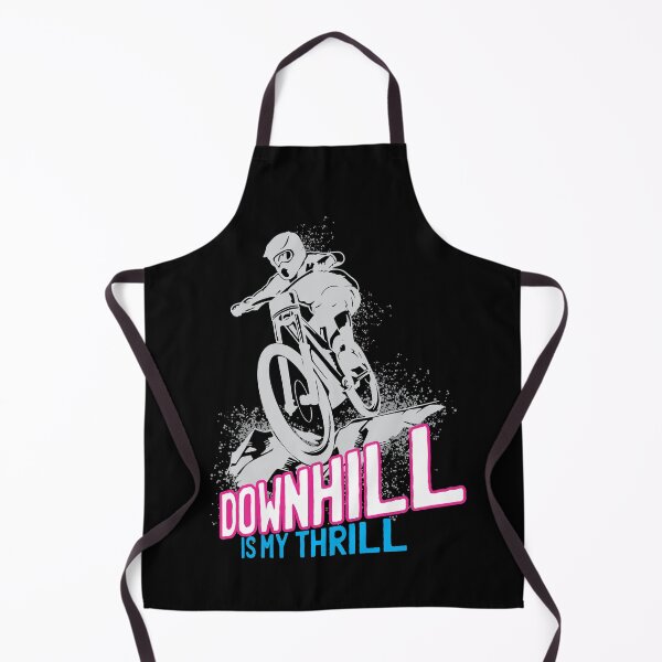 Item preview, Downhill Is My Thrill - Mountain Bike - T-Shirt - gray pink designed and sold by Gerdek.