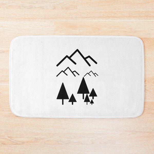 Item preview, Trees near the Mountains Black 5 designed and sold by kyds.