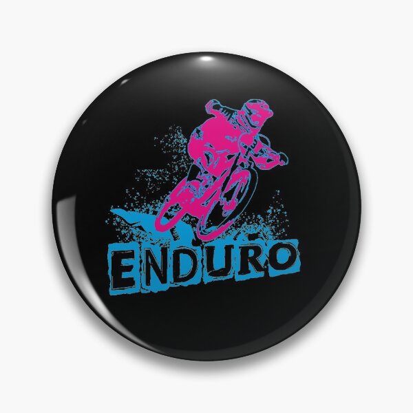 Item preview, Enduro - Downhill - Mountain Bike - T-Shirt - pink designed and sold by Gerdek.