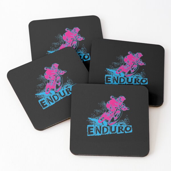 Item preview, Enduro - Downhill - Mountain Bike - T-Shirt - pink designed and sold by Gerdek.