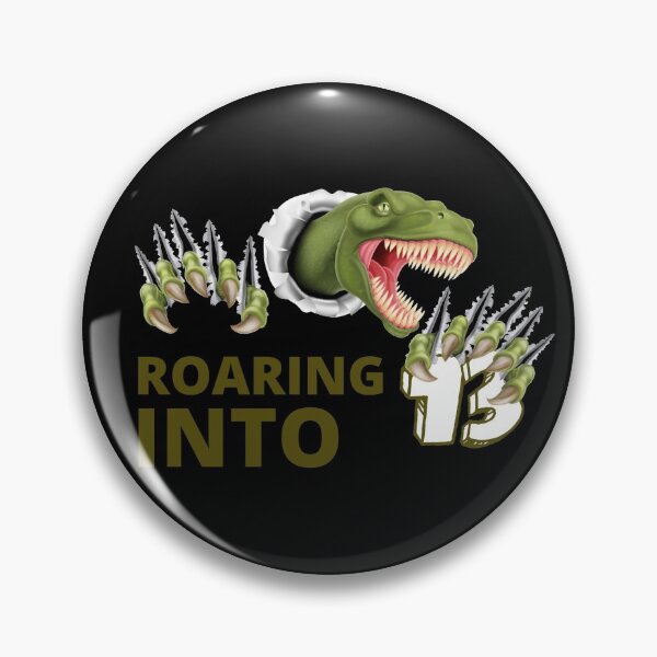 Artikelvorschau, Brüllen in 13. Geburtstagsgeschenk T-Rex Dinosaurier Geburtstag entworfen und verkauft von teemenia.
