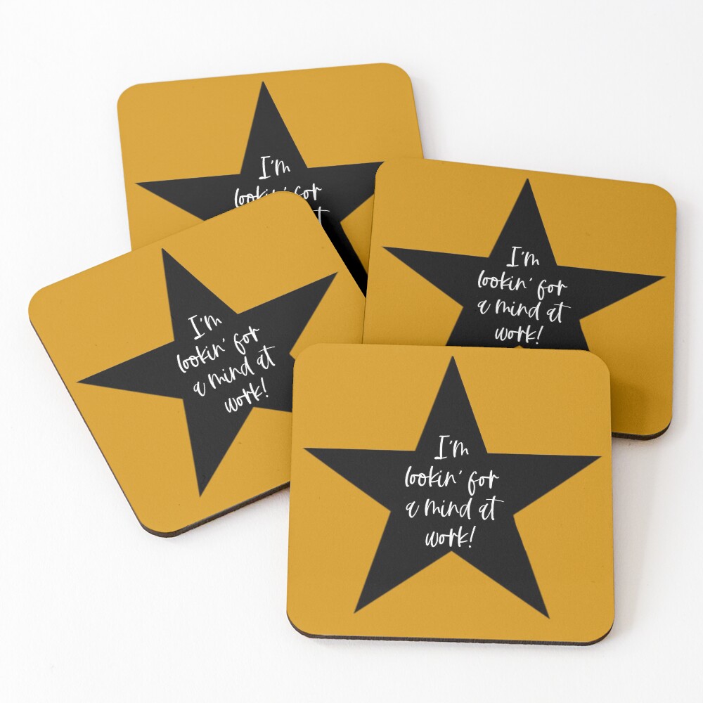 Item preview, Coasters (Set of 4) designed and sold by CryptidConnie.