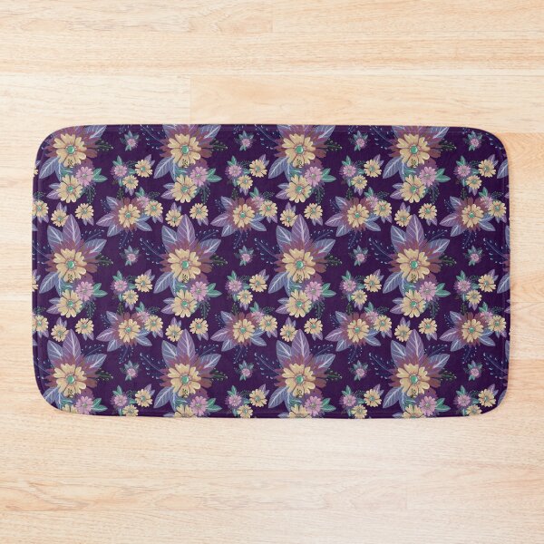 Item preview, Purple Night Blooms designed and sold by Squarebird.