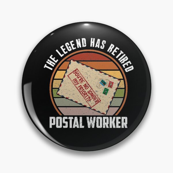Item preview, Postal Worker - The Legend Has Retired Shirt designed and sold by jvtee.