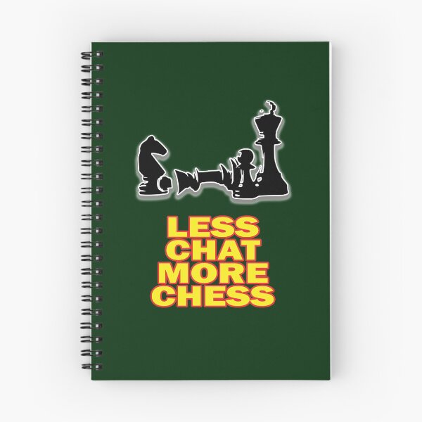 Item preview, Less Chat More Chess designed and sold by StoneBluePlanet.