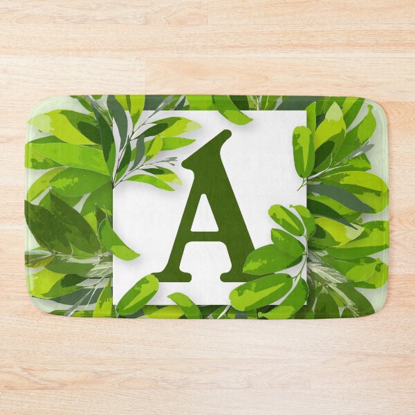 Artikelvorschau, Monogramm Ein Laubrahmen | Hochzeitsbriefe | Blumenbrief entworfen und verkauft von VinBasis.