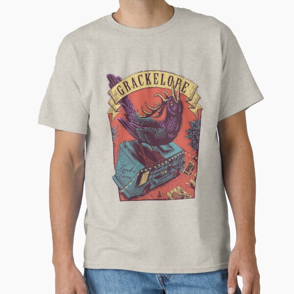 Item preview, The Grackelope (color keystone) designed and sold by Jeff Crosby.